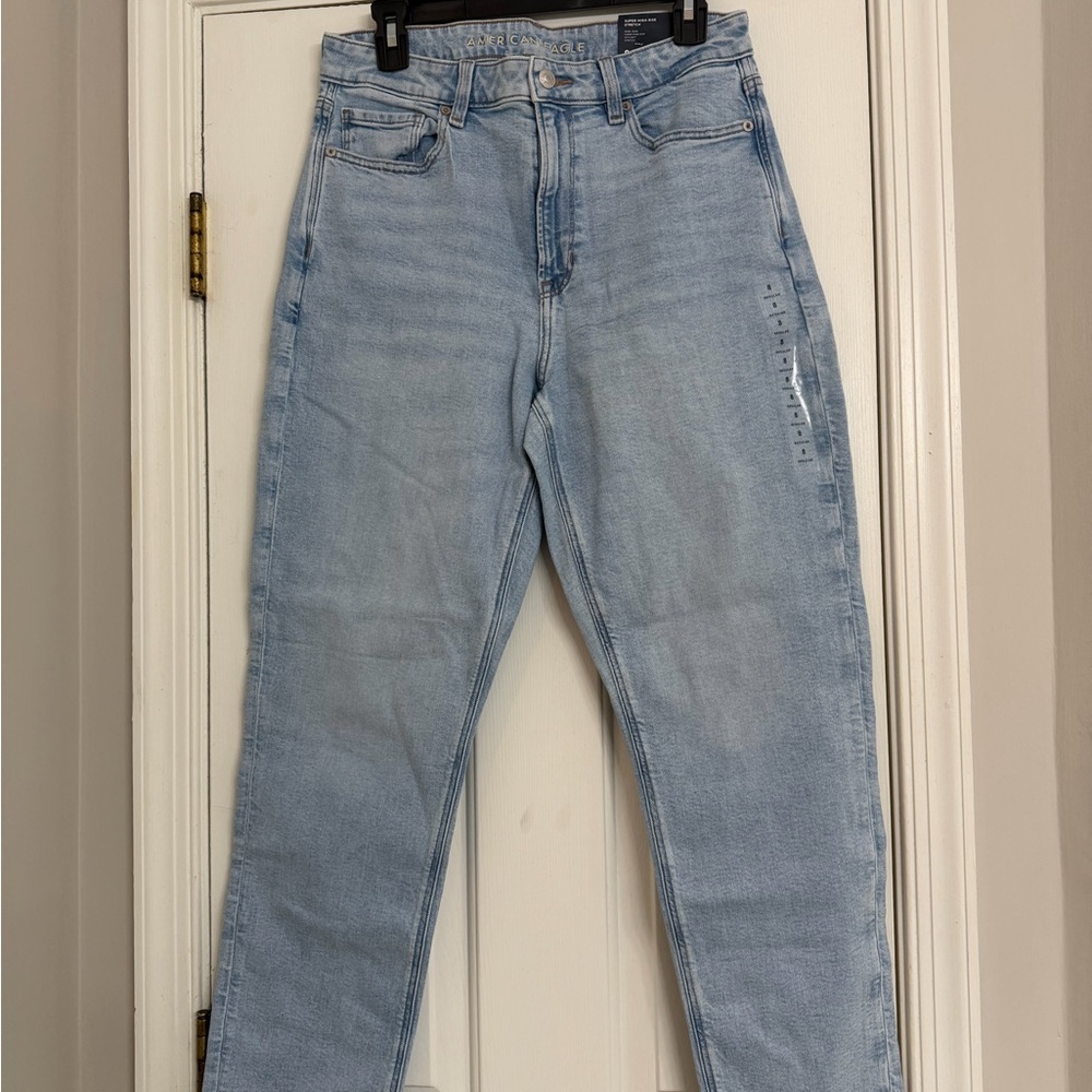 American Eagle Outfitters Light Blue Mom Jeans
